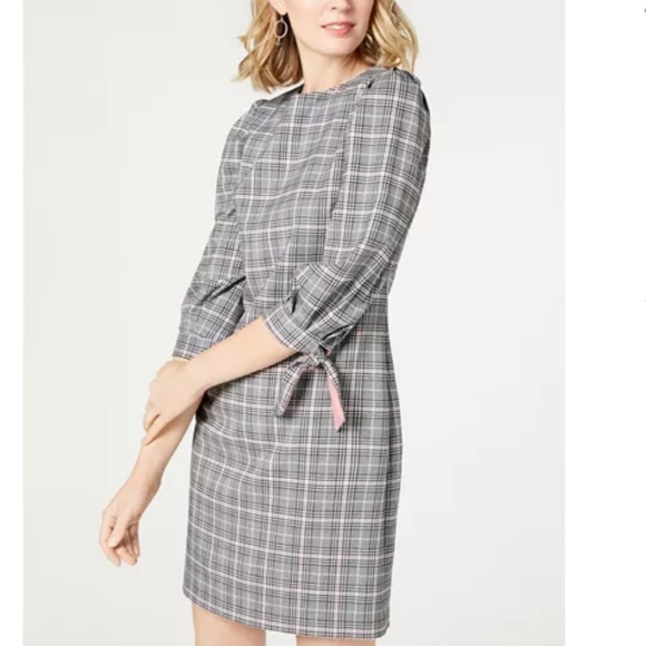 NWT Jessica Howard Menswear Plaid Sheath Dress - Picture 2 of 4